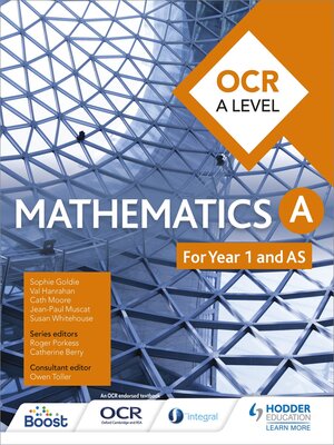 cover image of OCR a Level Mathematics Year 1 (AS)